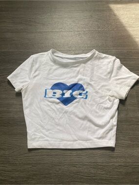 Wild fable XS ‘BIG’ cropped tee